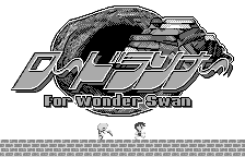 Lode Runner for WonderSwan Title Screen